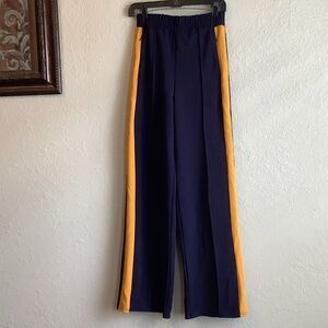 Navy and Yellow pants